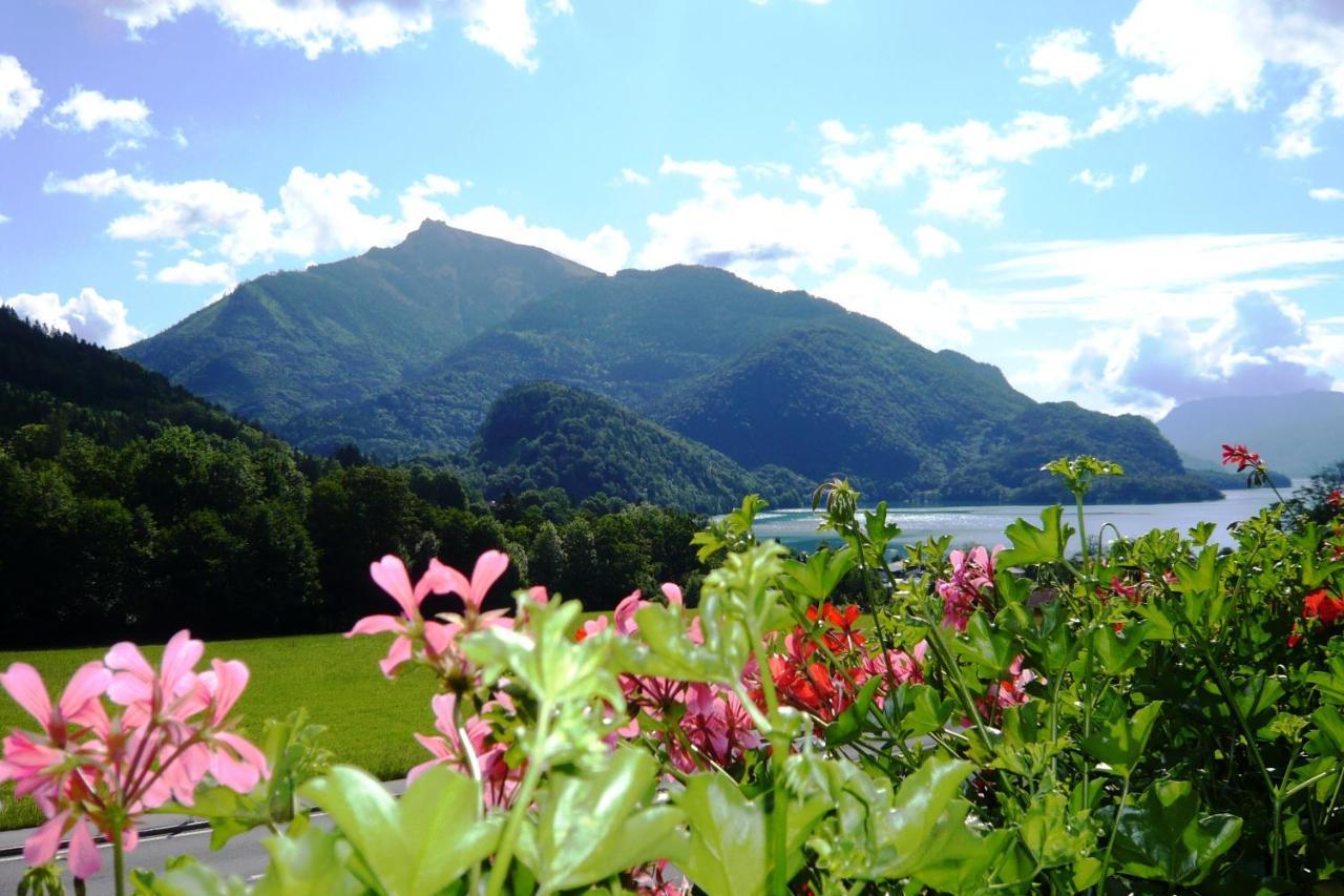 Fruehstueckspension Seeblick Sankt Gilgen Exterior foto